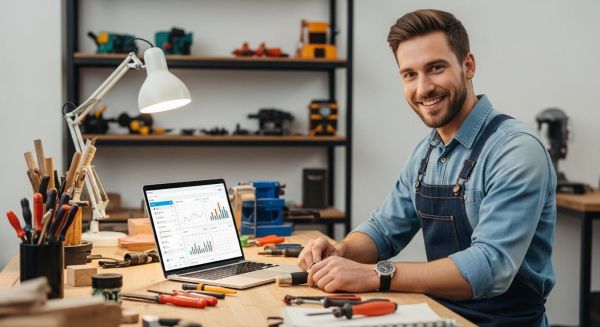 Quel est le meilleur logiciel pour artisan : la solution tout-en-un de Jeboostemaboite ?